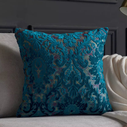 Luxury Embroidered Cushion Cover 18x18in