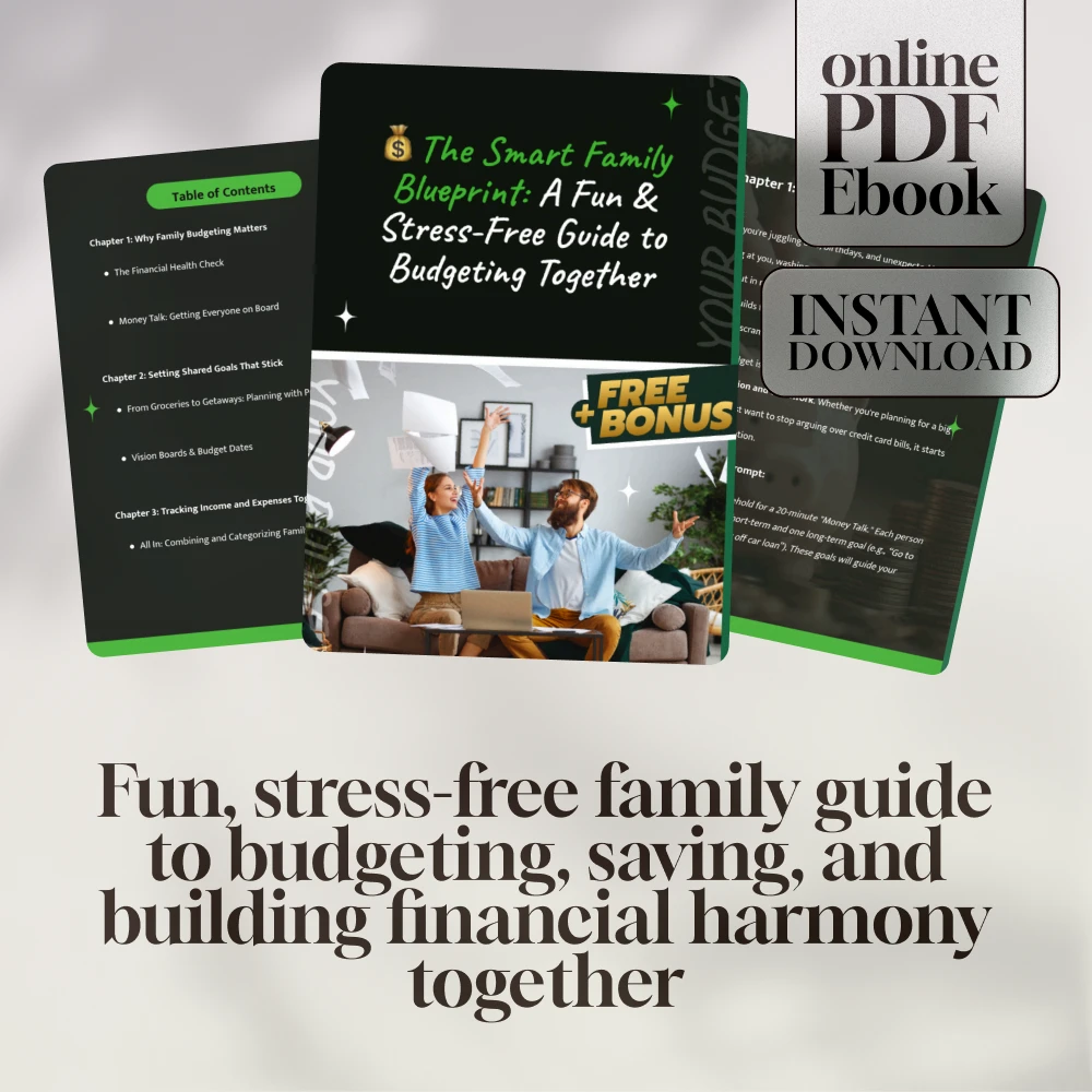 The Smart Family Blueprint: A Fun & Stress-Free Guide to Budgeting Together