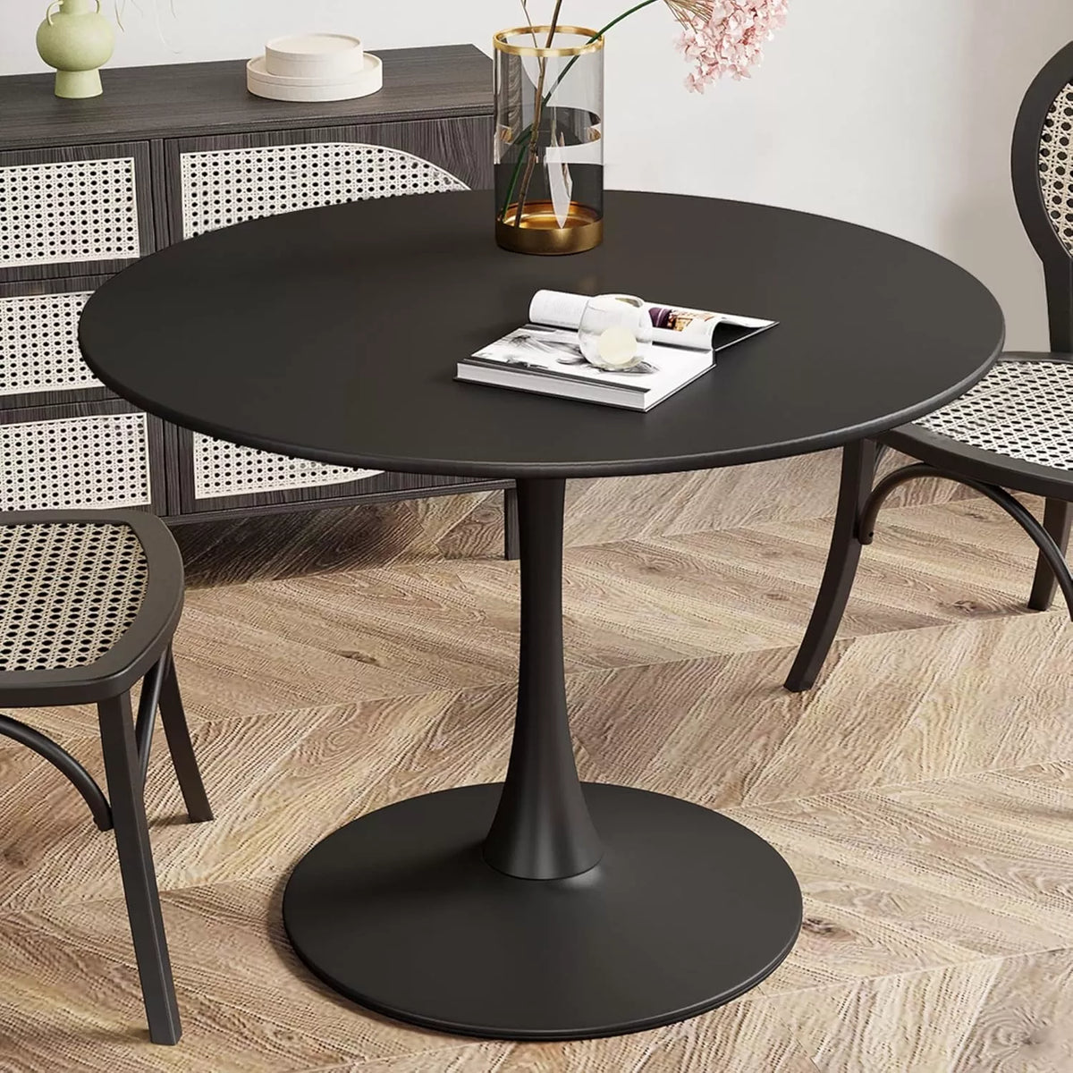 Mid-Century Modern Round Tulip Dining Table - DSARD