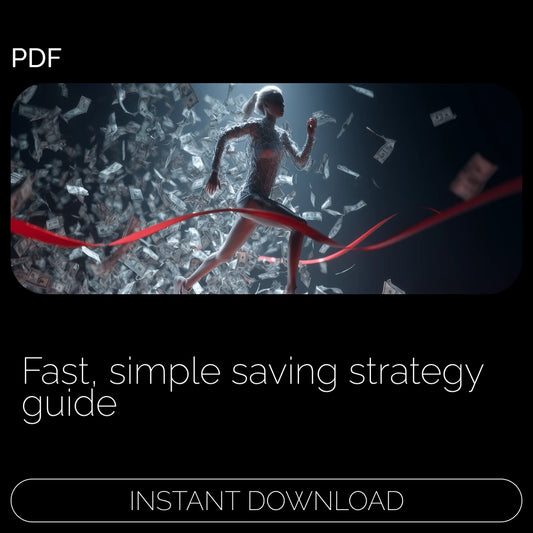 Money Sprint: Saving Big, Fast — Digital Guide for Rapid Savings | How to Save Up Money Fast | 30-Day Savings Plan | Budgeting & AI Tools