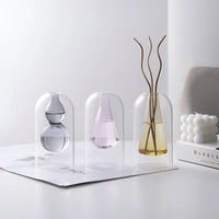 Elegant Double Glass Hydroponic Vase – Minimalist Tabletop Décor - DSARD