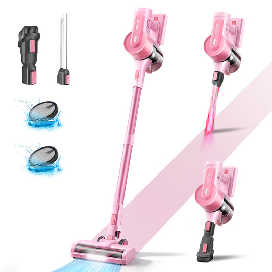 Powerful Cordless Stick Vacuum Cleaner for Pet Hair & Hard Floors