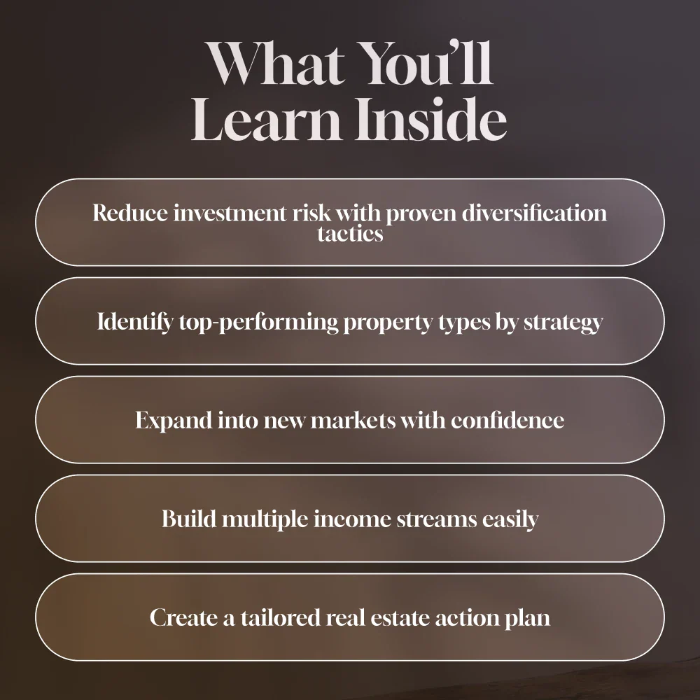 The Smart Investor's Guide to Real Estate Portfolio Diversification | eBook for Real Estate Portfolio Diversification, Digital Download PDF from DSARD