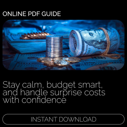 When Life Hits Pause: Handling Unexpected Expenses Without Panic | Money Guide Ebook for How to Handle Unexpected Expenses, Emergency Budget Help, Financial Stress Support