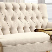 Elegant Warm Beige Two-Seater Sofa - DSARD - DSARD