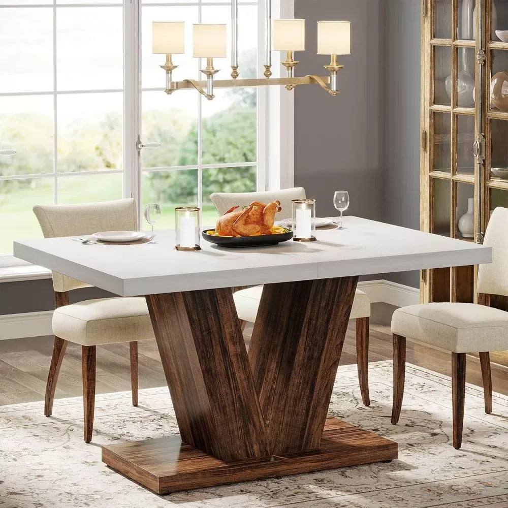 Farmhouse 47-Inch Dining Table for 4 - DSARD - DSARD