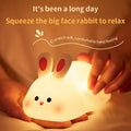 Adorable Rabbit-Shaped Silicone Night Light - DSARD