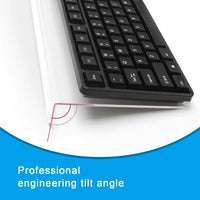 Premium Acrylic Keyboard Stand - Compact Ergonomic Desktop Riser