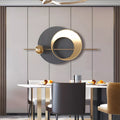Modern Minimalist Metal Wall Hanging for Living Room, Bedroom, Dining Room