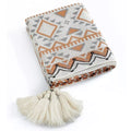 Bohemian Navajo Sun Knitted Throw Blanket – Air Conditioning Sofa Cover & Winter Bedspread - DSARD