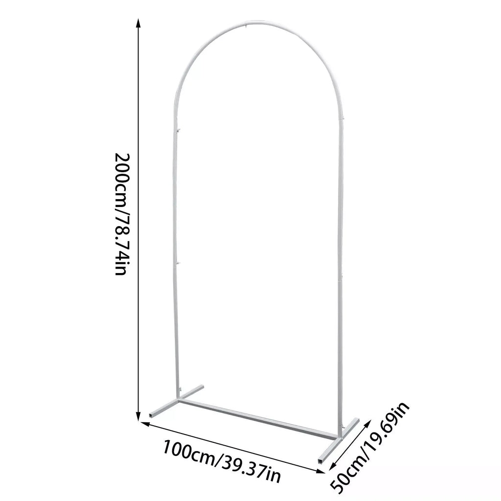 Elegant 2x1m Metal Wedding Arch - DSARD