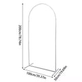 Elegant 2x1m Metal Wedding Arch - DSARD