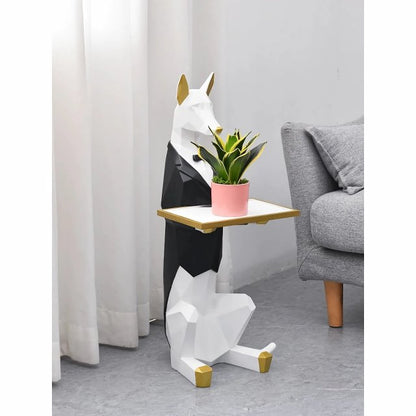 Nordic Luxury Geometric Dog Statues - DSARD