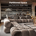 Modular Soft Sofa with Ottoman - DSARD