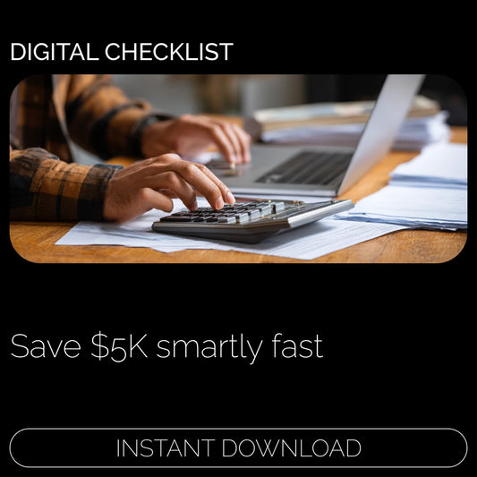 5K in 3 Months: Actionable Checklist | How to Save 5k in 3 Months Step-by-Step Guide for Budgeting, Side Hustles, and Smart Saving