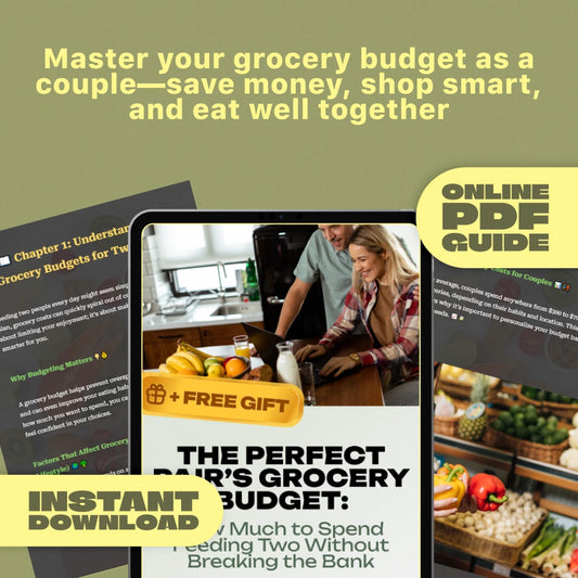 The Perfect Pair’s Grocery Budget: How Much to Spend Feeding Two Without Breaking the Bank | Guide for Couples | How Much to Budget for Groceries for 2