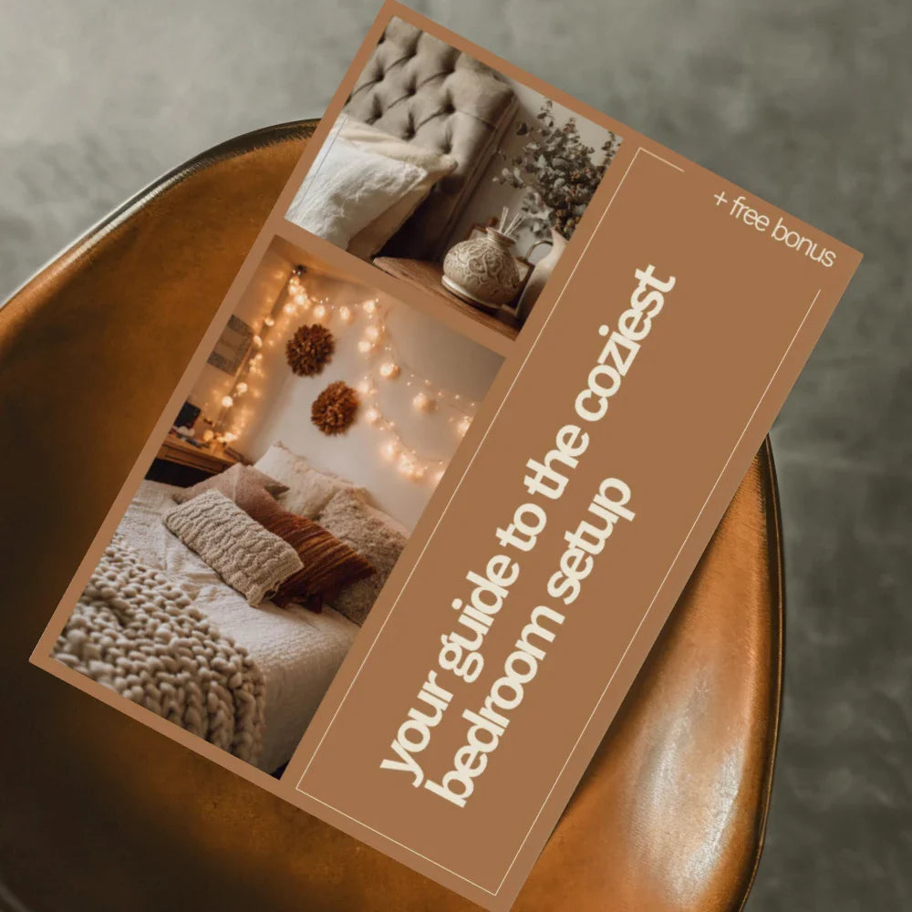 Your Guide to the Coziest Bedroom Setup – Cozy Bedroom Setup Guide, Digital Download eBook, AI-Assisted Bedroom Makeover Planner, Printable Home Decor Checklist, Bedroom Styling Guide for Calm & Comfort