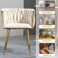 Modern Velvet Dining Chairs Set of 4 - DSARD