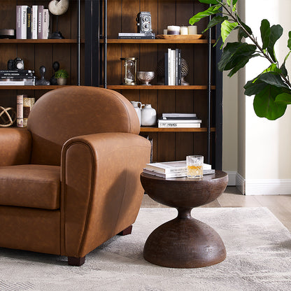 DSARD Wabi-Sabi Style Vintage Hourglass Side Table