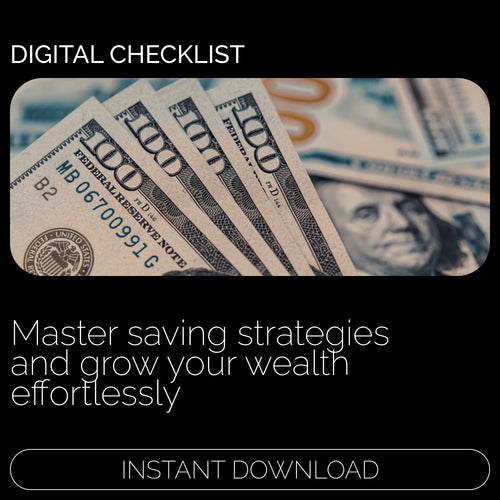 Savings Success: Building Wealth! A Step-by-Step Checklist to Maximize Your Savings Potential