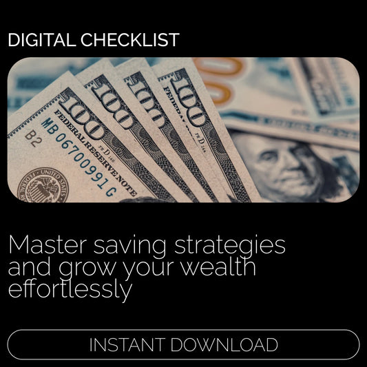 Savings Success: Building Wealth! A Step-by-Step Checklist to Maximize Your Savings Potential