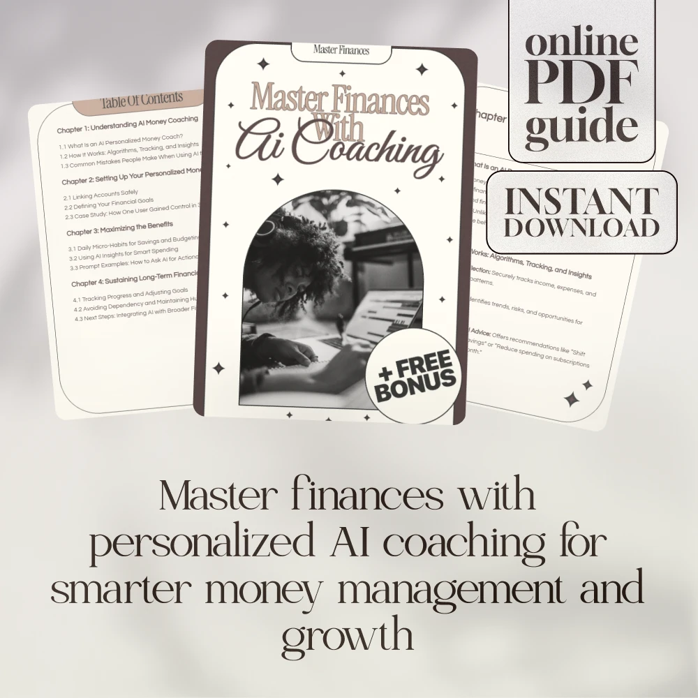 Master Finances with AI Coaching: The Ultimate Guide to Personalized Money Coaching and Financial Freedom