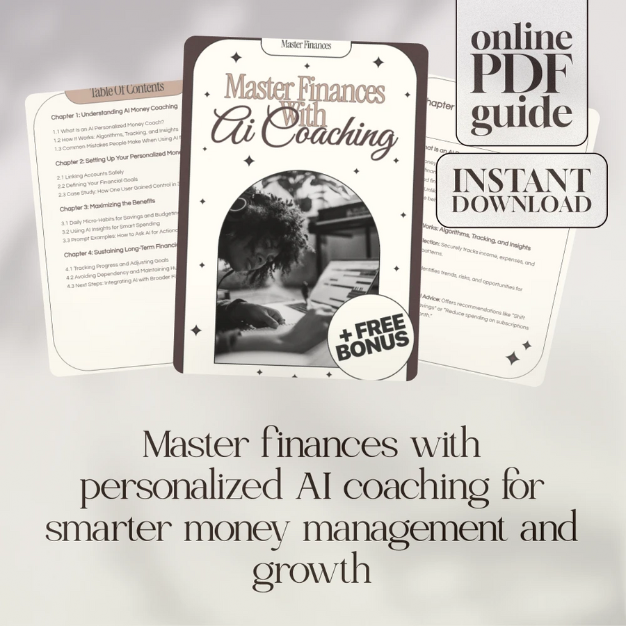 Master Finances with AI Coaching: The Ultimate Guide to Personalized Money Coaching and Financial Freedom
