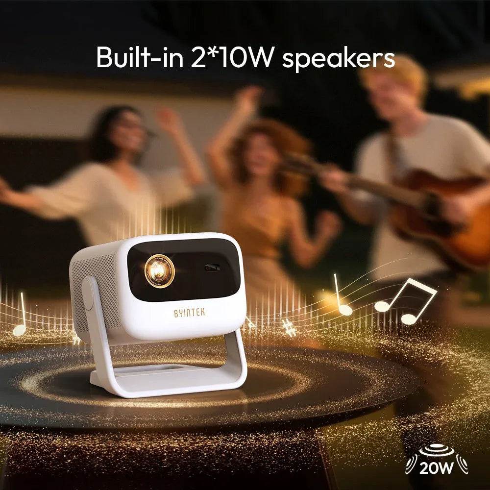 700 ANSI Portable Projector with 3-Hour Battery & 360° Gimbal - DSARD