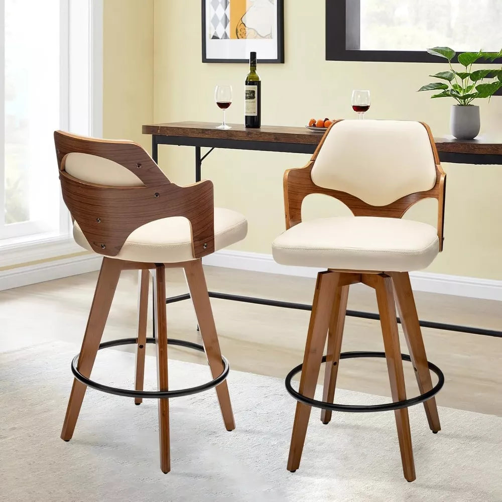 Swivel Counter Height Bar Stools Set of 2 - DSARD