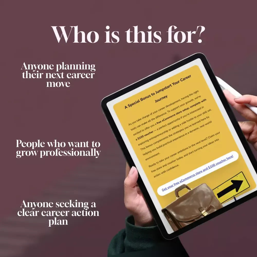 Step-by-Step Career Development Guide – Professional Growth, Job Search, Networking & Resume Writing Ebook