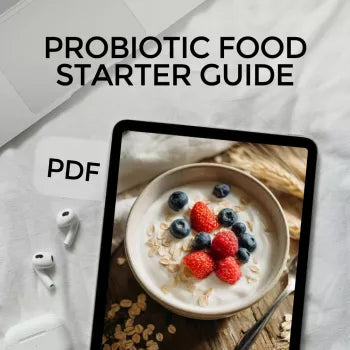 Probiotic Food Starter Guide | Digital Download Gut Health Guide, eBook & Checklist for Beginners | Improve Digestion, Fermented Foods & Microbiome Wellness KEYWORDS