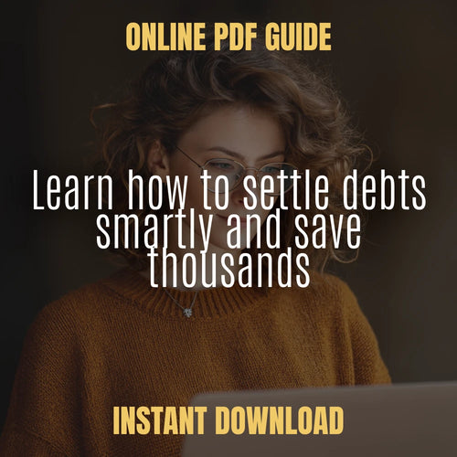 The Low-Cost Guide to Paying Off Debt for Less Than You Owe | Digital eBook for How to Settle a Debt for Less and Rebuild Credit Confidence