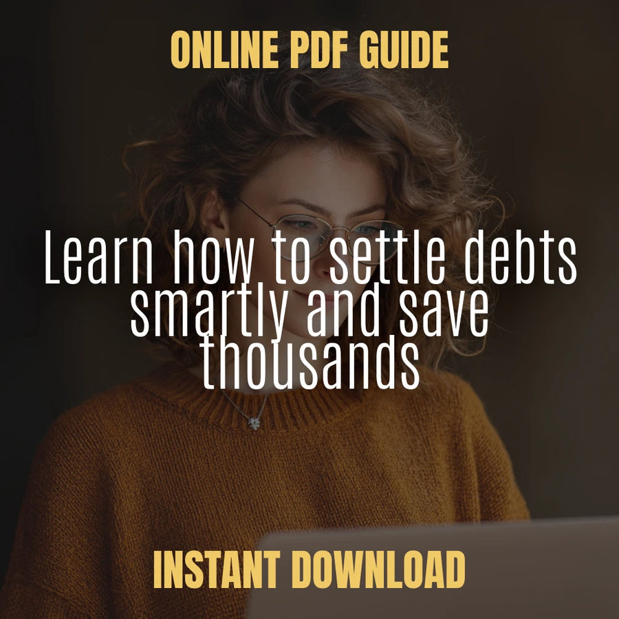 The Low-Cost Guide to Paying Off Debt for Less Than You Owe | Digital eBook for How to Settle a Debt for Less and Rebuild Credit Confidence
