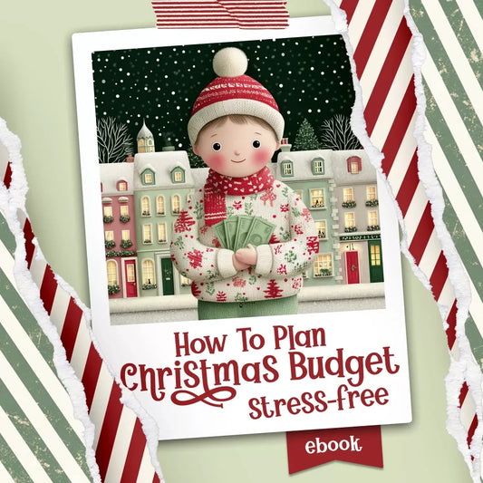 How to Plan Christmas Budget Stress-Free | Holiday Money Planner Ebook | Christmas Budgeting Guide | How to make a christmas budget and stick to it - DSARD