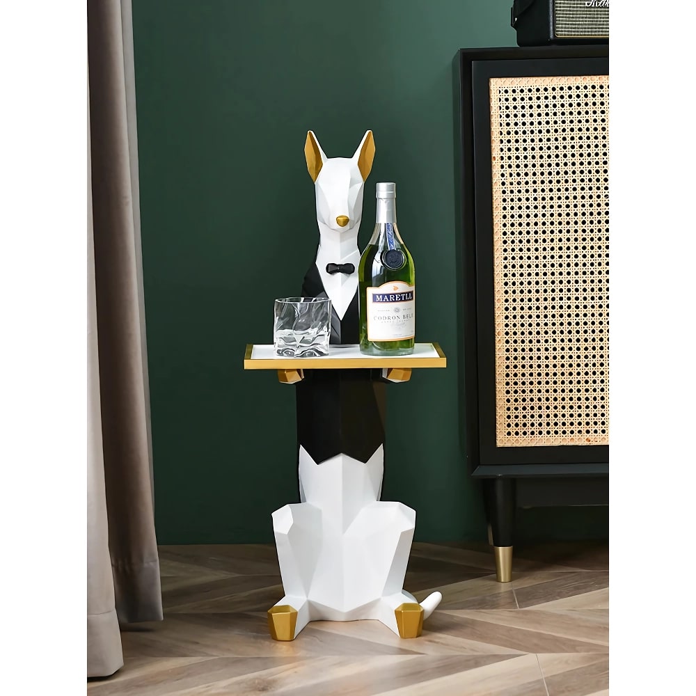 Nordic Luxury Geometric Dog Statues - DSARD