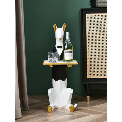 Nordic Luxury Geometric Dog Statues - DSARD
