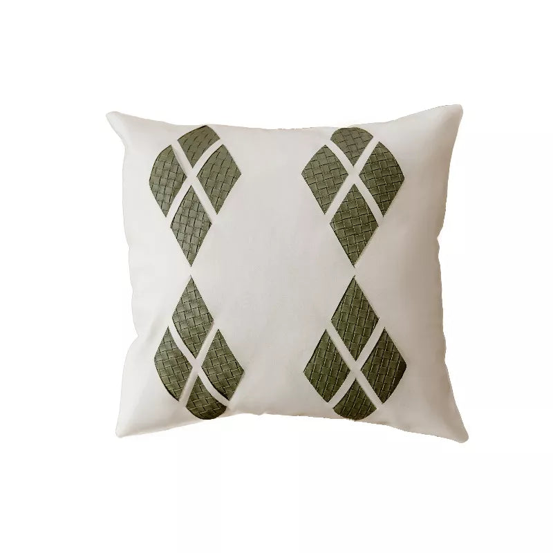Modern Geometric 18×18″ Throw Pillow Cover – Minimalist Home Décor