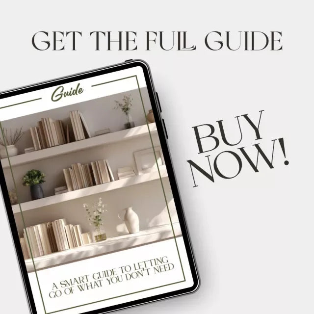 A Smart Guide to Letting Go of What You Don’t Need | Digital Decluttering Guide | Minimalist eBook on How to Get Rid of Things You Dont Need | Simplify Your Life Instantly - DSARD
