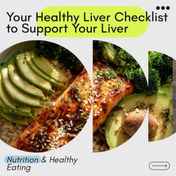 Your Healthy Liver Checklist to Support Your Liver | Healthy Liver Diet Digital Checklist for Daily Detox, Wellness & Smart Eating