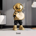 Luxury Astronaut Resin Sculpture with Sound and Light