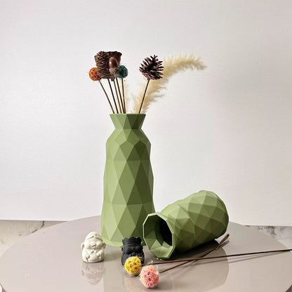 Geometric 2-Piece Vase Set