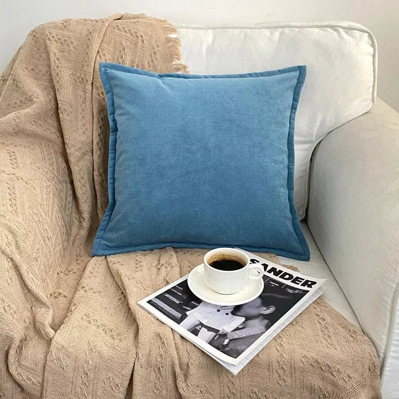 Luxury Nordic Plush Pillow Case 18×18 Inch