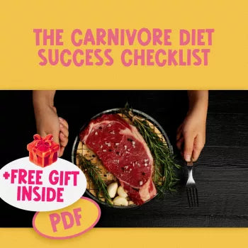 The Carnivore Diet Success Checklist – Printable Digital Guide to Starting Carnivore | How Healthy is the Carnivore Diet + Transition Tips & Progress Tracker