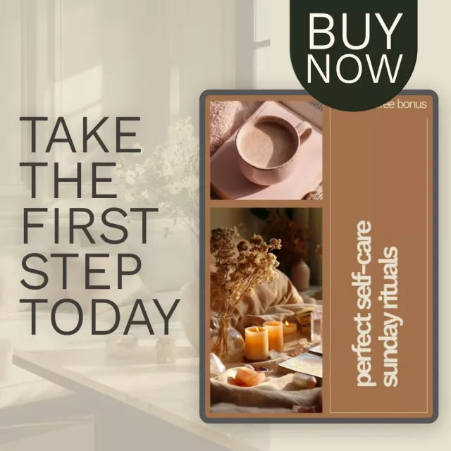 Perfect Self-Care Sunday Rituals Checklist | Cozy Self Care Routine, Sunday Reset, Mental Wellness Planner, Digital Download