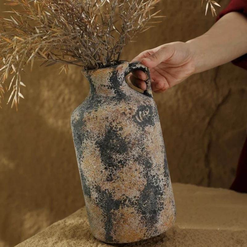 Vintage Ceramic Vase 10 Inch