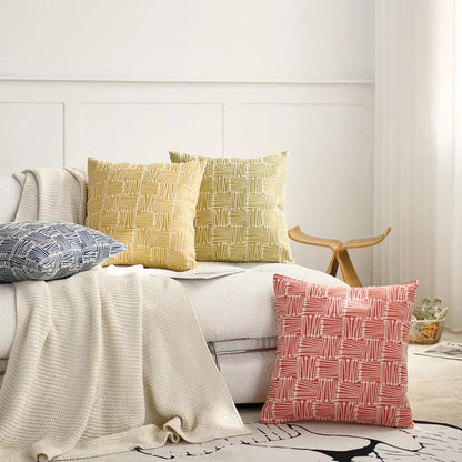 Luxury Retro Jacquard Decorative Pillowcase