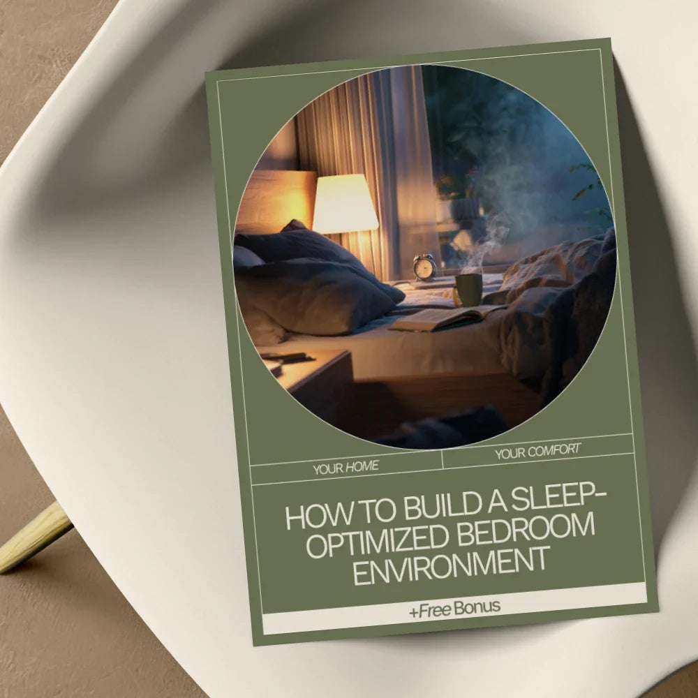 How to Build a Sleep-Optimized Bedroom Environment Guide | Sleep Optimization eBook | Bedroom Makeover for Better Rest | Digital Wellness Checklist & Guide