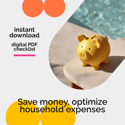 Household Bill Savings Checklist: Practical Tips & Smart Hacks to Save Money on Household Bills