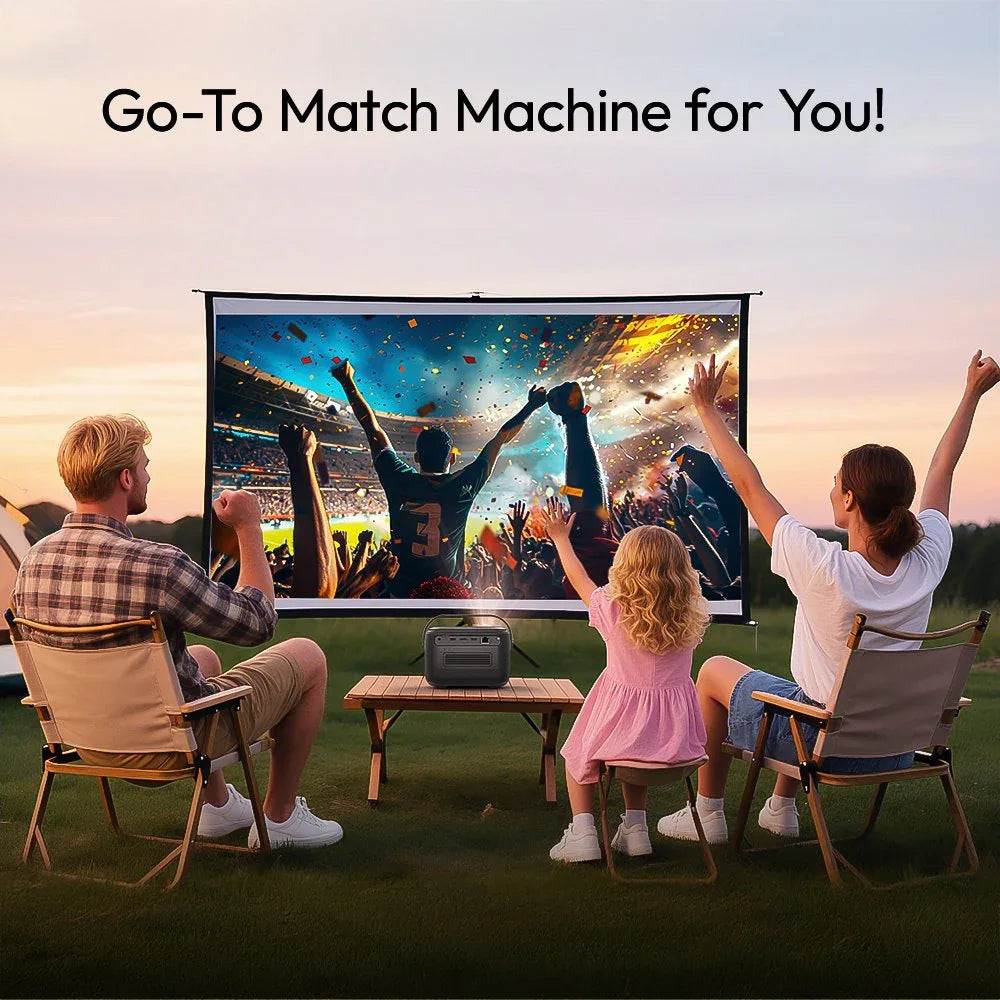 750 ANSI Portable 3D Projector with Android TV & Long Battery - DSARD