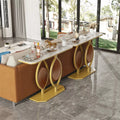 Modern Gold Console Table - DSARD